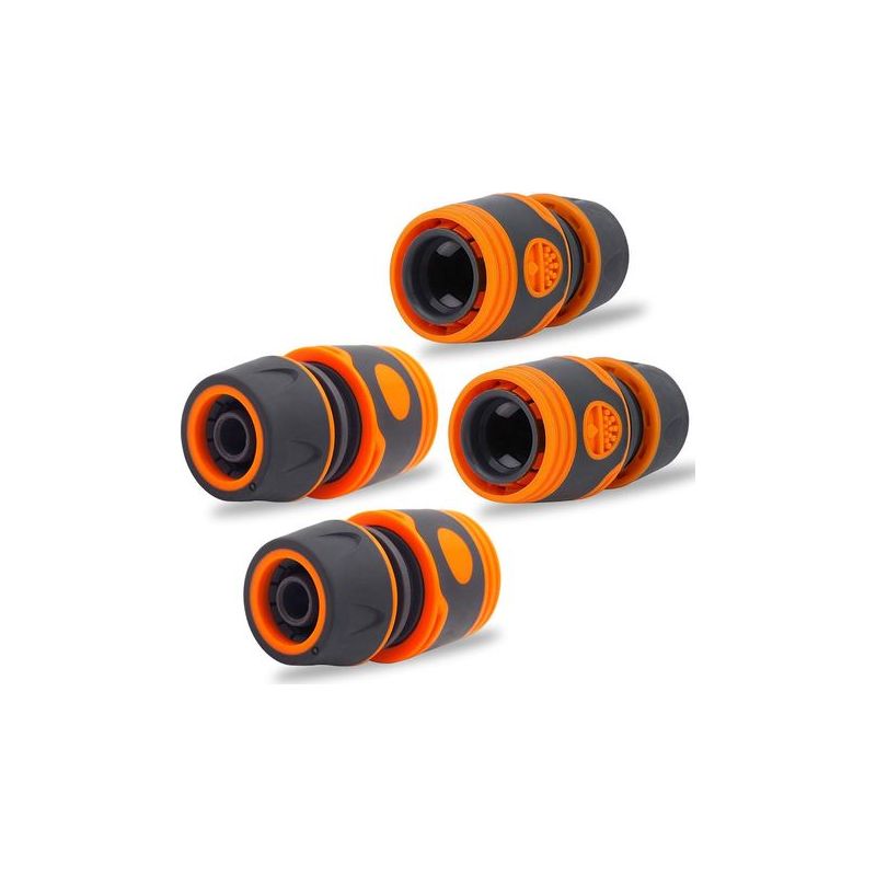 Taishengda Schlauchanschluss, 1/2"-schlauchanschluss, Zum Verbinden Von Schläuchen, Gartengeräten, Schlauchanschluss-set, 4-teiliger Schlauchbypass, Premium-schnellanschluss