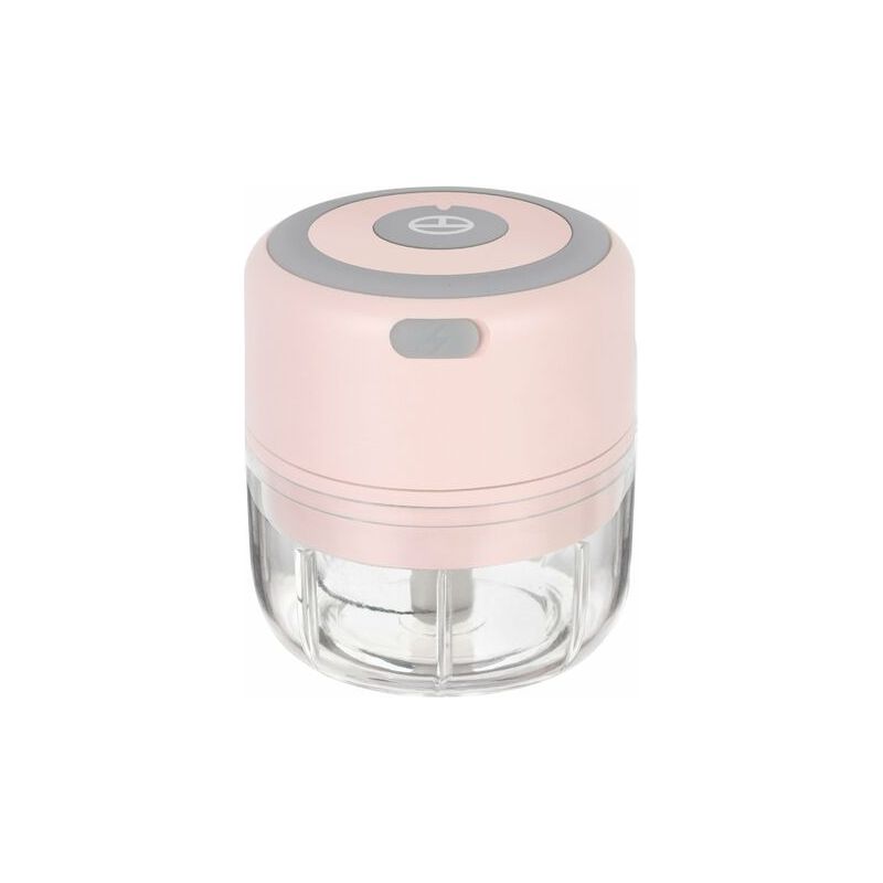 Taishengda-mini Picadora, Picadora De Cebolla Electrica Duradera De 100 Ml De Capacidad Para Utensilios De Cocina (rosa)