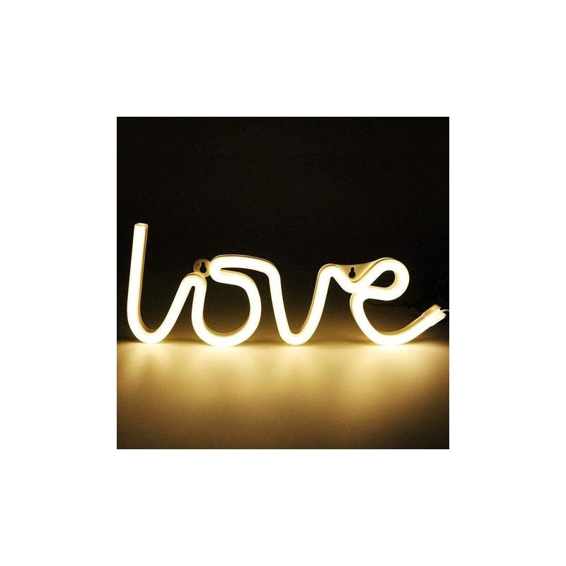 Taishengda-love Neon-schilder, Led-neonlicht, Usb-/batteriebetrieben, Nachtlicht, Wanddekoration, Leuchtschilder Für Partys, Bars, Schlafzimmer, Mädchenzimmer, Wohnzimmer, Hochzeiten
