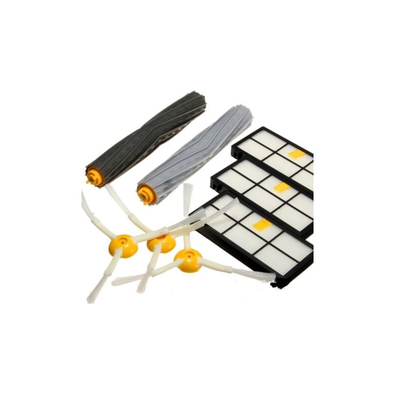 Taishengda – 12-teiliges Ersatzteilset Für Irobot Roomba 800/900 – Kompatibles Zubehör Für 860/870/880/980/990 – Einfache Installation – 12 Teile