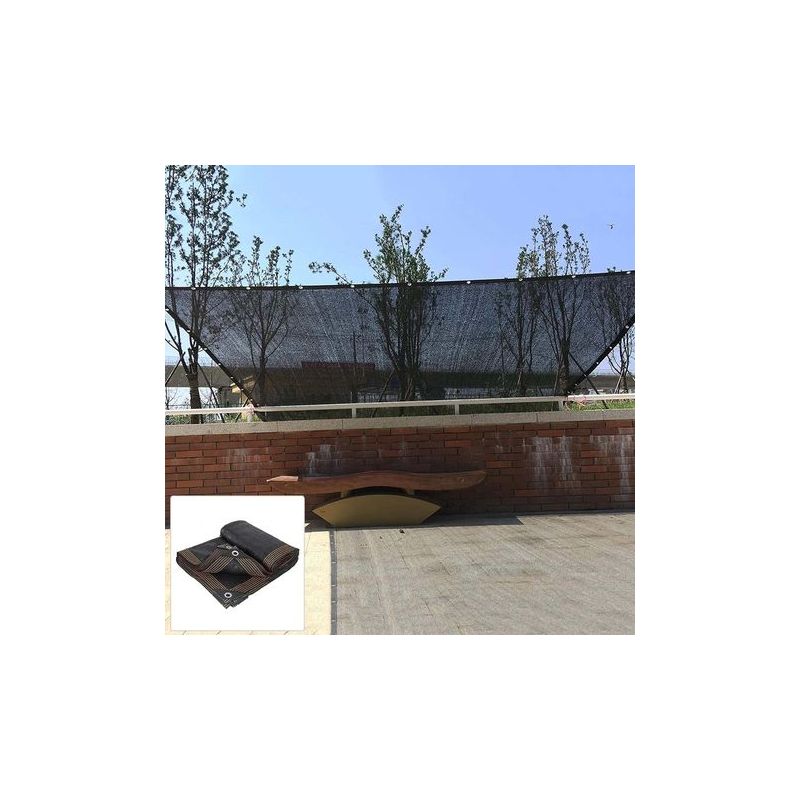 Taishengda Schattiergewebe, Sonnenschutznetz, Gewächshausabdeckung, Uv-schutzplane, Schwarzer Schutzzaun, Winddicht Und Alterungsbeständig, 3 X 6 M