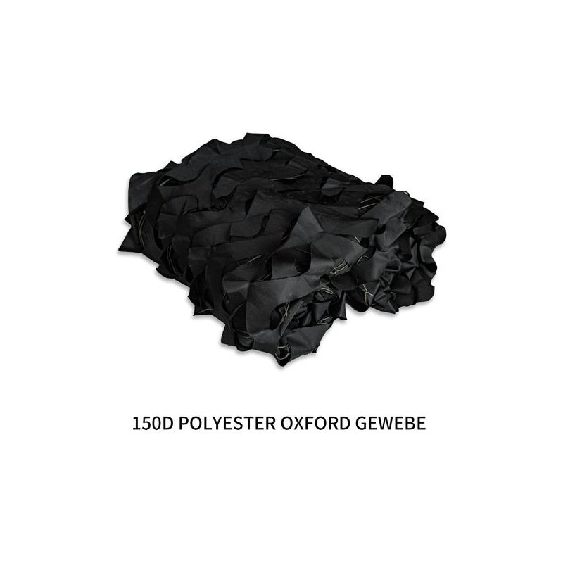 Taishengda Schattierungsnetz, 150d Doppellagiges Sonnenschutznetz Für Den Garten, Schattierungsnetz Mit Hohlkammerdesign, Freizeit, Dekoration, Camping, Jagd, Bar, Schwarz, 5 X 5 M