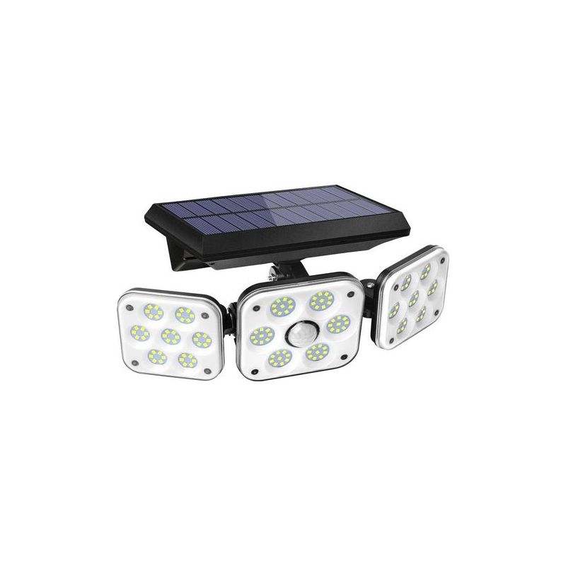 Taishengda-138 Led-solarleuchte Für Den Außenbereich, Bewegungsmelder-sicherheitsleuchte Mit 270°-weitwinkel, Ip65 Wasserdichte Solar-wandleuchte Für Garage, Haustür, Hof, Wand, Garten