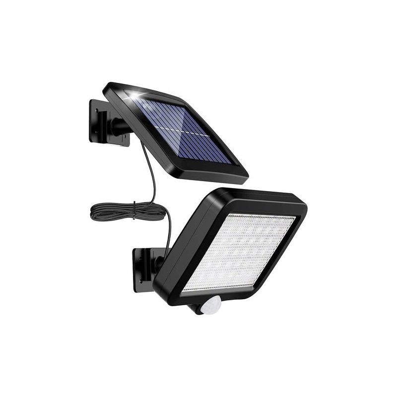 Taishengda – Solarleuchte Für Den Außenbereich Mit 56 Leds, Bewegungsmelder, Ip65 Wasserdicht, 120° Abstrahlwinkel, 5 M Kabel