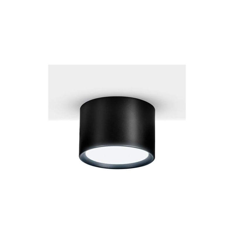 Taishengda Led-deckenstrahler, Schwarz, Warmweiß 6000k, 12w, Deckenleuchte Für Wohnzimmer, Esszimmer, Küche, Flur, Schlafzimmer, Ø 12 Cm