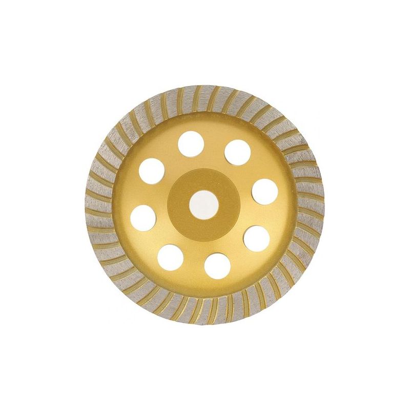 Taishengda 180-mm-diamantschleifscheibe Zum Schleifen Von Beton, Granit Und Stein. Flächenschleifscheibe, Professionelle 180-mm-schleifmaschine.