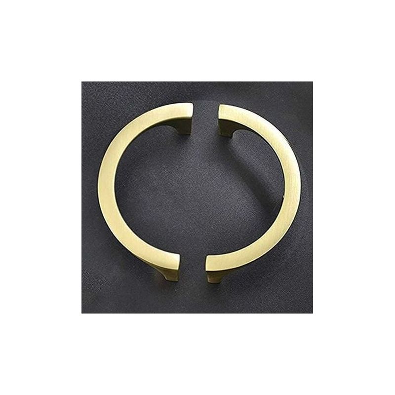 Taishengda – 2er-set Goldene Küchenschrankgriffe, Runde Schrankknöpfe, Mattgoldene Küchenschrankgriffe, Küchentürknöpfe, Vintage-schubladenknöpfe Für Küchenschränke, Schubladen Und Küchenschränke