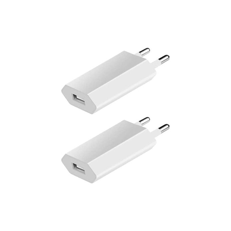 Taishengda – 2er-pack Usb-schnellladegeräte, Usb-steckeradapter, Universelles Usb-reiseladegerät, Netzteil Kompatibel Mit Usb-adapter