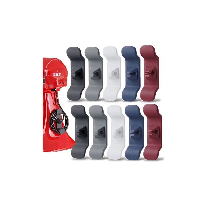 Taishengda Kabelorganisator Für Küchengeräte, 10er-pack Kabelaufwickler Zur Aufbewahrung Von Kleinen Haushaltsgeräten, Mixer, Kaffeemaschine, Schnellkochtopf Und Heißluftfritteuse