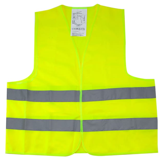 Warnweste universal gelb xl Autowarnweste Leuchtweste Warnschutz - Trendline