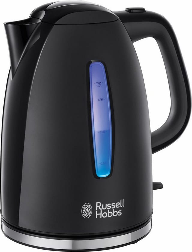 Russell Hobbs Textures Plus Wasserkocher schwarz 1,7 L