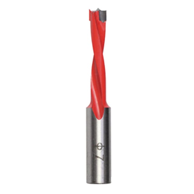 HOLZSTAR 5913004 Ø8mm, Schaft-Ø 10mm Dübelbohrer linksdrehend