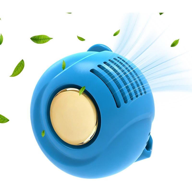 Kleiner Clip-ventilator – 3 Geschwindigkeitsstufen, Leiser Mini-clip-ventilator, Blattlos – 360 Grad Verstellbar – Für Hemdclips, Mini-whirlpool-ventilatoren Für Gürtelclips