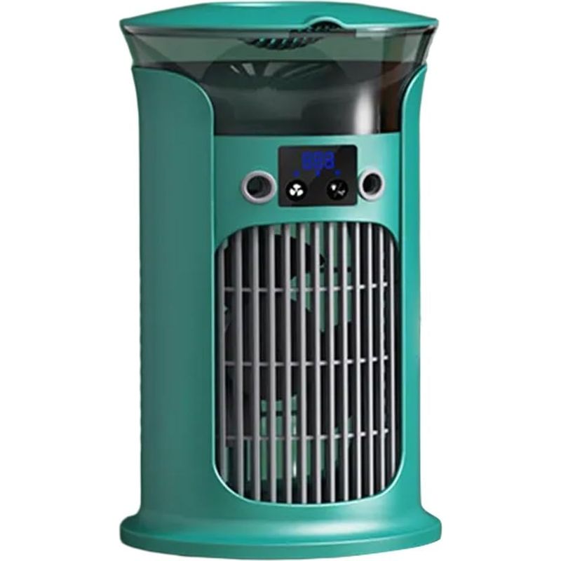 Tragbare Mobile Klimaanlage, 3-in-1 Verdunstungsluftkühler Mit Nebelfunktion, 880-ml-wassertank, Leiser Betrieb, 3 Geschwindigkeitsstufen, Typ-c-netzteil