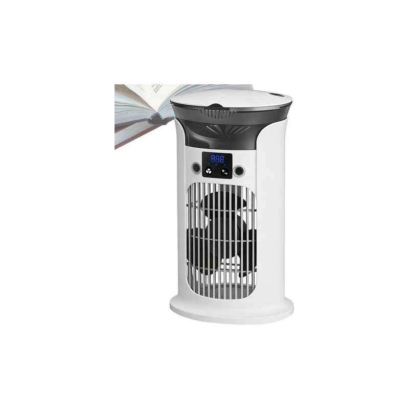 Verstellbarer, Tragbarer Klimaanlagenventilator Mit Licht – Persönlicher Turmventilator Für Zuhause, Wohnzimmer, Nachttisch, Büro, Küche, Studentenwohnheim, Camping, Reisen, Sommer