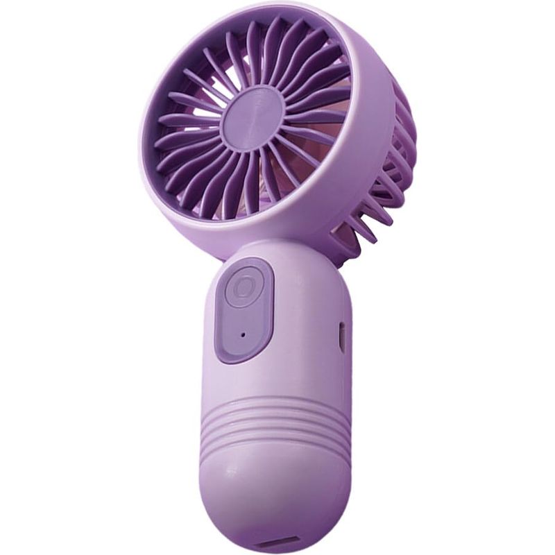 Tragbarer 500-mah-ventilator, Mini-usb-ventilator Mit Aufladbarkeit, Leiser Ventilator Mit 3 Einstellbaren Geschwindigkeitsstufen, Taschenventilator Für Büro, Reisen, Zuhause Und Outdoor-aktivitäten