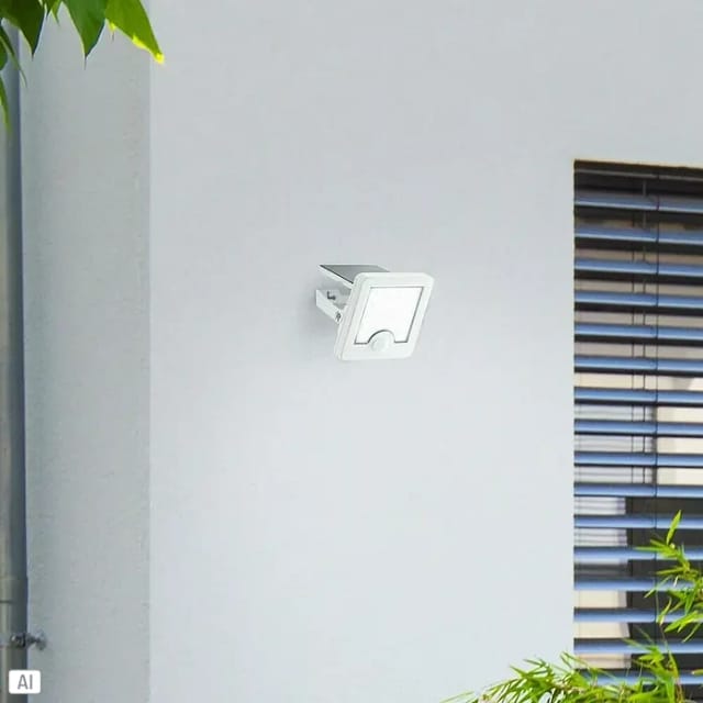 Luton G40420/05 Solar-Außenwandleuchte mit Bewegungsmelder led 4 w Weiß - Brilliant