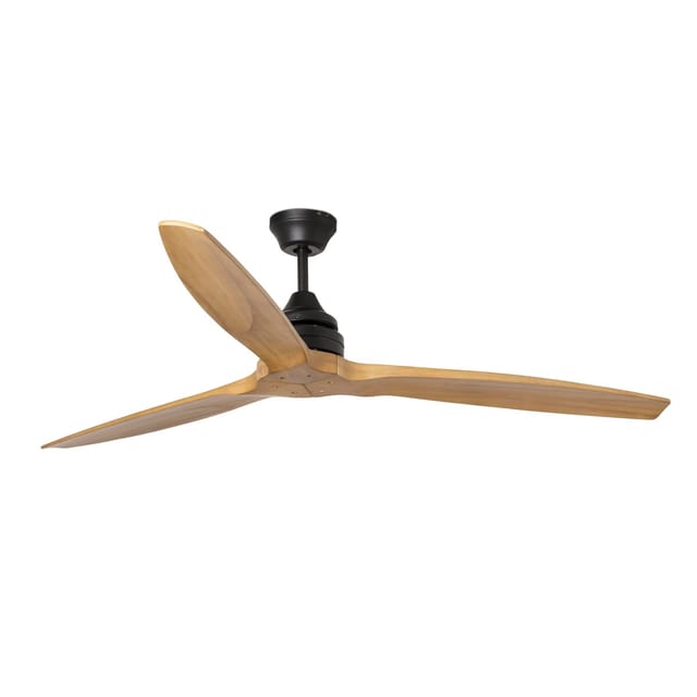 Alo Ventilator ohne Licht schwarz/Holz