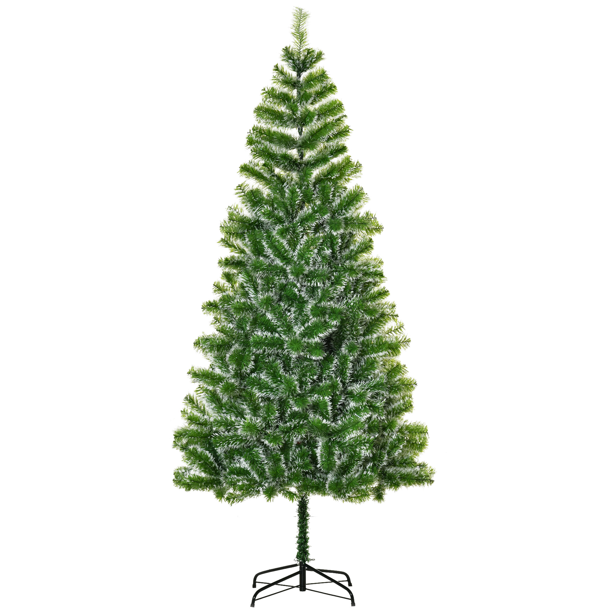 Künstlicher Weihnachtsbaum, 210 Cm Hoch Mit 968 Zweigen, Innendekoration Für Die Weihnachtszeit, Ø 100 X 210 Cm, Grün