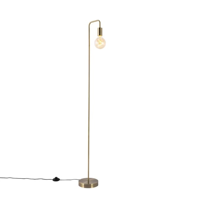 Moderne Stehleuchte Bronze Rund 145cm - Facil