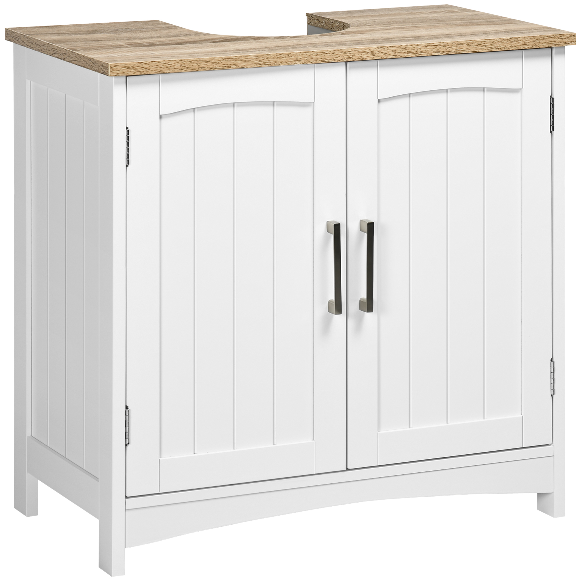 Badezimmer-waschtisch, Moderner Stil, Holz, 60 X 30 X 60 Cm, Weiß