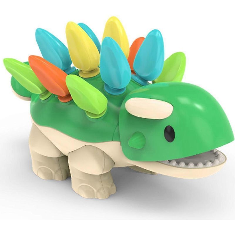Dinosaurier-bau- Und Sortierspielzeug, Sensorisches Zähl- Und Farberkennungsspielzeug Für Babys Und Kinder