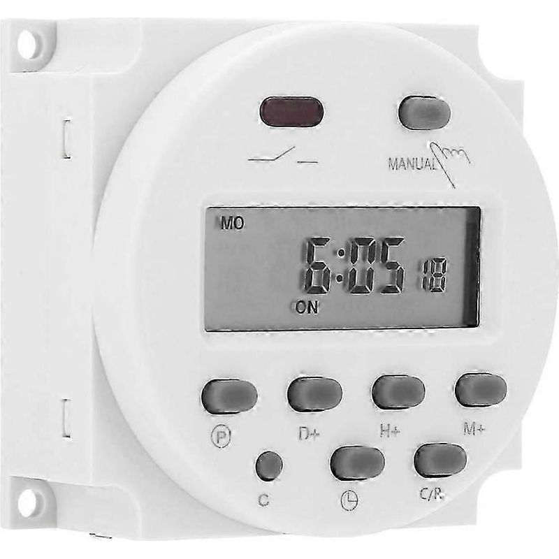 Cn101a Dc12v Lcd-digitaltimer Mit Mikrocomputergesteuertem Relais, 220–240 V / 50–60 Hz