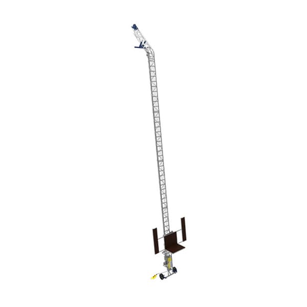Materialaufzug 10 m für Photovoltaikmodule – Mit Kniehebel – Max. Last 150 kg - APACHE/PHO/10