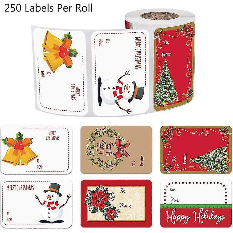 250 Selbstklebende Weihnachtsetiketten Für Hochzeitseinladungen Und Dekorationen