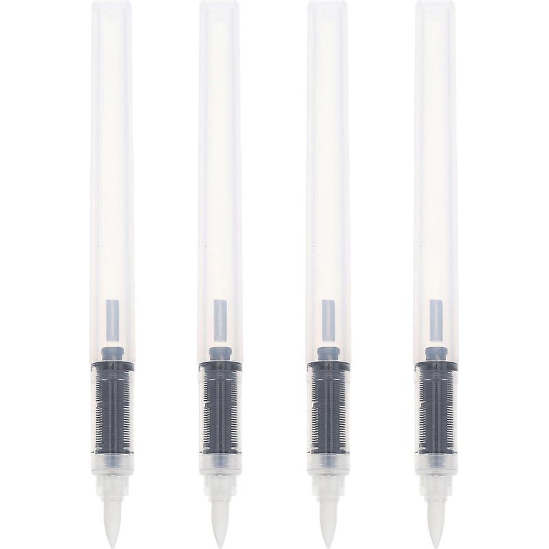 Set Mit 4 Leeren, Nachfüllbaren Markern: Marker In Leeren Tuben Zum Nachfüllen – Präzise Tinte Auf Wasserbasis – Ideal Zum Sparen Von Farbe – Ersatz Für Mal- Und Zeichenstifte
