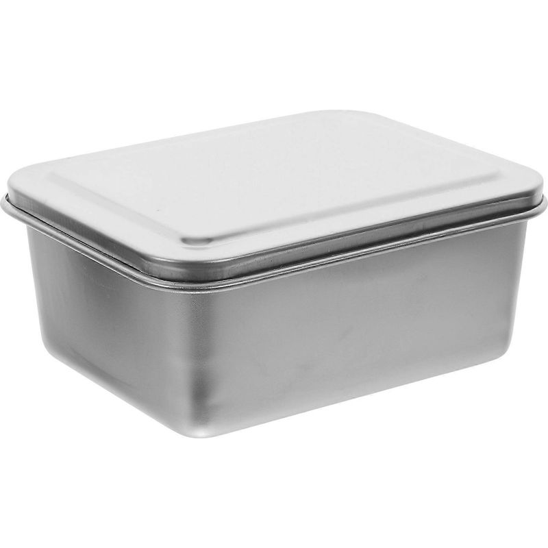 Tiramisu-form Aus Edelstahl Mit Deckel Und Edelstahlbox