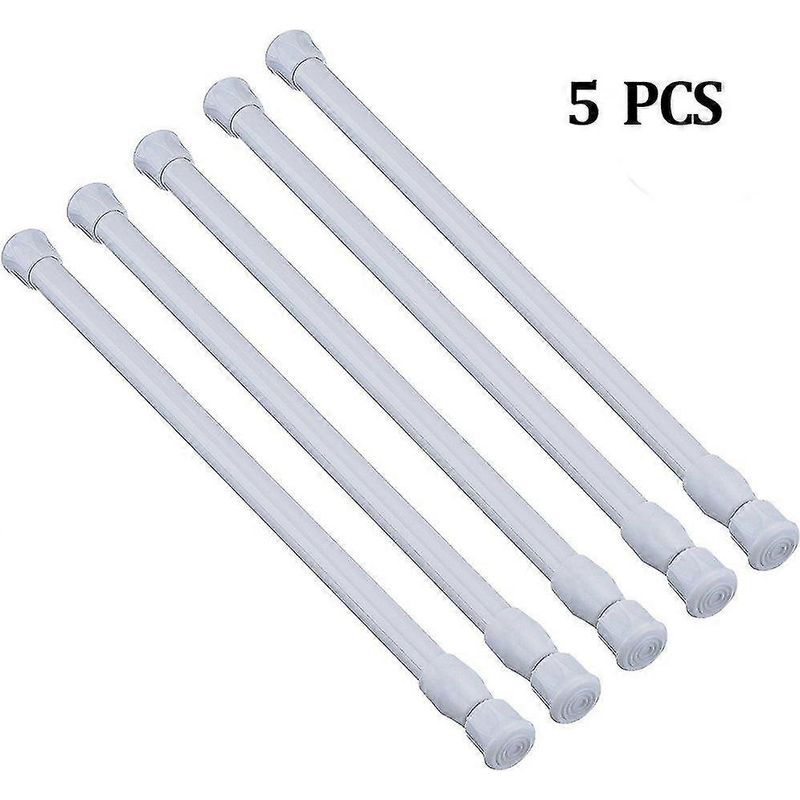 Set Mit 5 Ausziehbaren Spannstangen Für Schränke Und Vorhänge