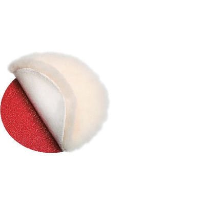 Lammfell mit Klettenschnellbefestigung ø 125 mm - 63723008000 - Fein