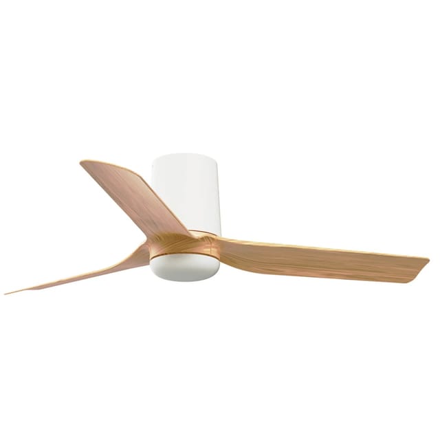 Mini punt tub s Ventilator ohne Licht weiß / helles Holz