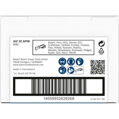 Pro aiz 32 apib Blatt für Multifunktionswerkzeuge, 32 x 50 mm - Bosch