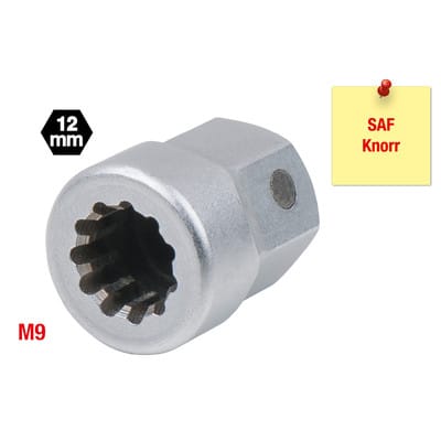 Spezialeinsatz Vielzahn M9 mit Magnet, für saf und Knorr Sättel
