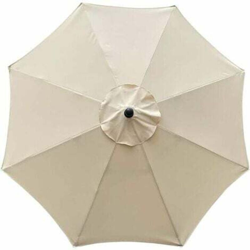 Housse De Parasol 3 M – Tissu Anti-uv Imperméable – Compatible 8 Baleines – Protection Extérieure Durable – Installation Facile