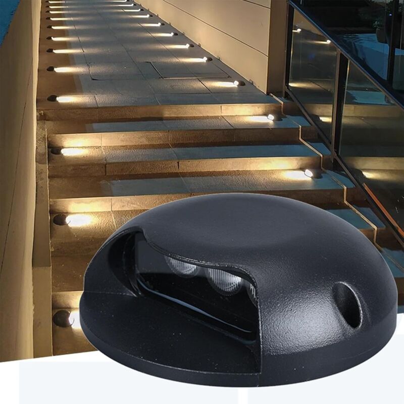 Basse Tension Lumières Enterrées Led Spot Étanchéité Ip66 Éclairage Unilatéral Lumière Souterraine Pour Allée Terrasse Marche Jardin Spots(purple,2w-dc24v)