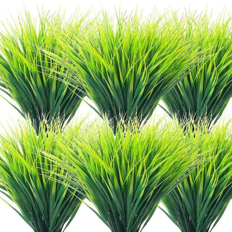 Lot De 20 Plantes Artificielles D'Extérieur, Décoration De Porche De Jardin En Faux Plastique Résistant Aux Uv