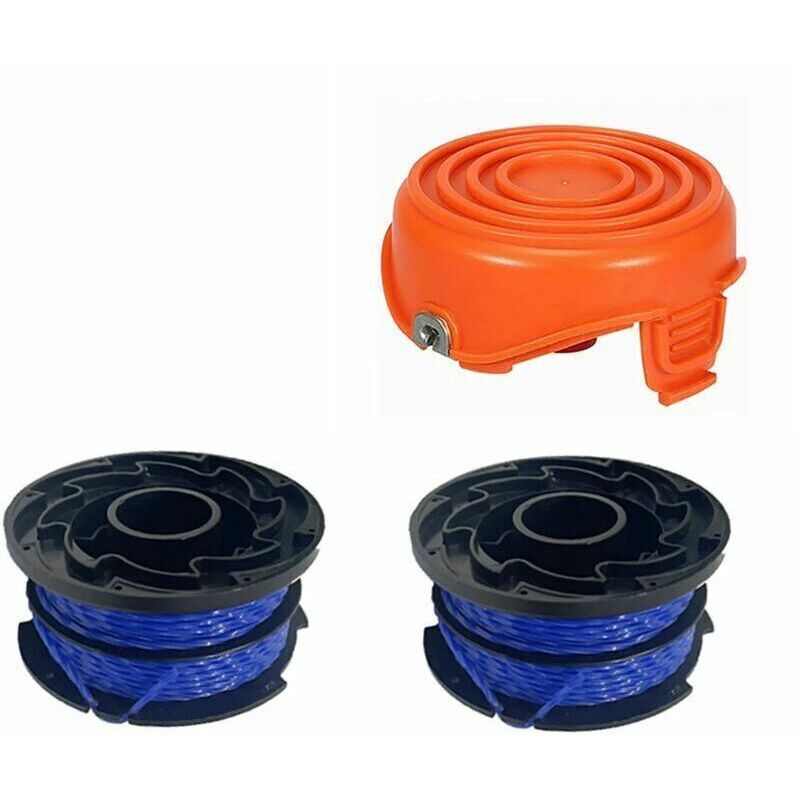 Bobine De Débroussailleuse Black & Decker Et Ligne Et Couvercle De Capuchon Pour Gl650 Gl660 Gl670 Gl315 Gl655 Gl656