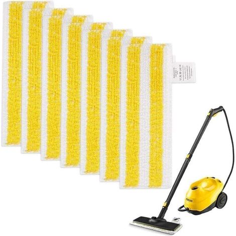 Lot De 7 Serpillères Universelles Compatibles Avec Sc1, Sc2, Sc3, Sc4, Sc5,chiffon De Rechange En Microfibre ,lavables,pièces De Rechange Pour Tous Les Sols