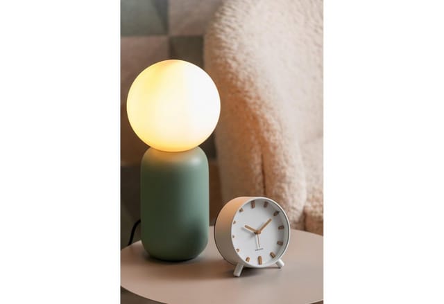 Wecker im skandinavischen Stil grace, ø 11 cm
