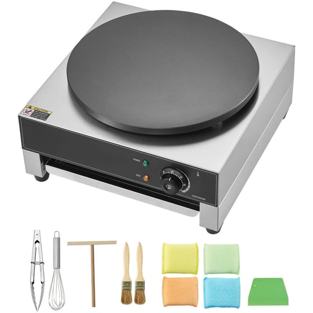 Mophorn Elektrischer Crêpe-maker Von – Kreieren Sie Mühelos Köstliche Crêpes. Die 16-zoll-crêpe-maschine Für Den Gewerblichen Gebrauch Verfügt Über Eine Leistung Von 1700 W