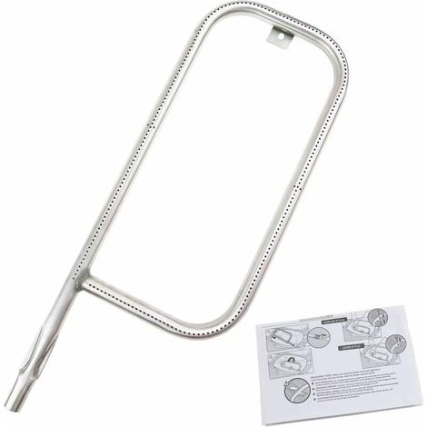 1 Ersatzbrenner, Edelstahl 304, 52 Cm, Kompatibel Mit Weber Q200 Q2200