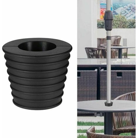 1 Sonnenschirmständer, Stabilisierungszubehör, Lochreduzierstück, Für Terrassen- Und Gartentische