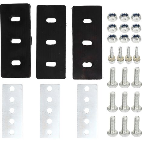 28-teiliges Schneefräsen-set, 6,35 Mm Aluminium, 3 Fräsmesser, 2-zoll-schaft, Für Schneepflüge