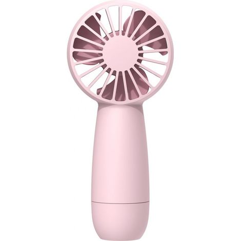 1 Mini-ventilator, 3 Geschwindigkeitsstufen, 4800-mah-akku, Abs-kunststoff, Ideal Für Reisen Und Büro