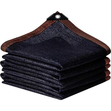 Schattiergewebe – Ideal Für Gewächshäuser, Pflanzenabdeckungen, Hühnerställe Und Terrassen – 1 Stück, Schwarz, 3 X 5 M