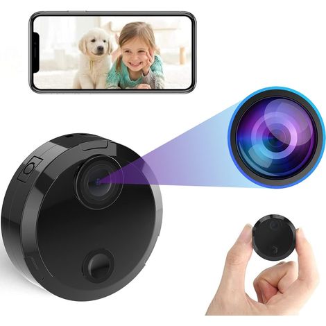 4k Hd Wlan-überwachungskamera – Lange Akkulaufzeit – Automatische Nachtsicht – Wlan-babyphone – Sd-kartenaufzeichnung Und App-steuerung – Ideal Für Die Sicherheit In Innenräumen