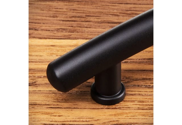 Sotech Möbelgriff Torre Bohrlochabstand (ba) 128 mm schwarz matt Bügelgriff (l x b x h) 150 x 12 x 30 mm, 10 Stück